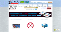 Desktop Screenshot of groupmedicalsupply.com